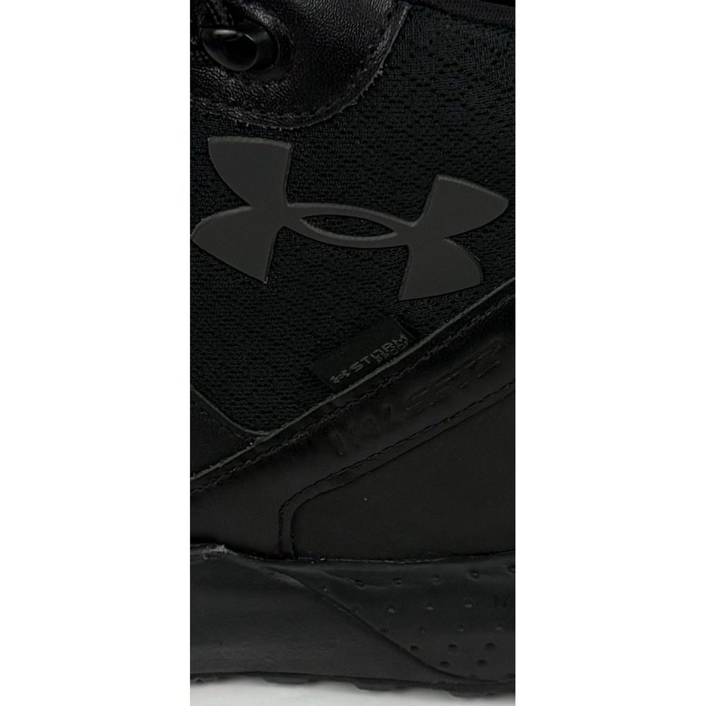 NWOT Under Armour Micro G Valsetz Mid Black Tactical Stormproof Boots Men's 12 - Picture 15 of 15